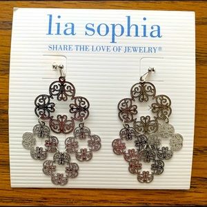 Lia Sophia Chandelier Earrings--Retired--Never Worn